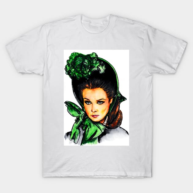 Scarlett O'Hara T-Shirt by Svetlana Pelin